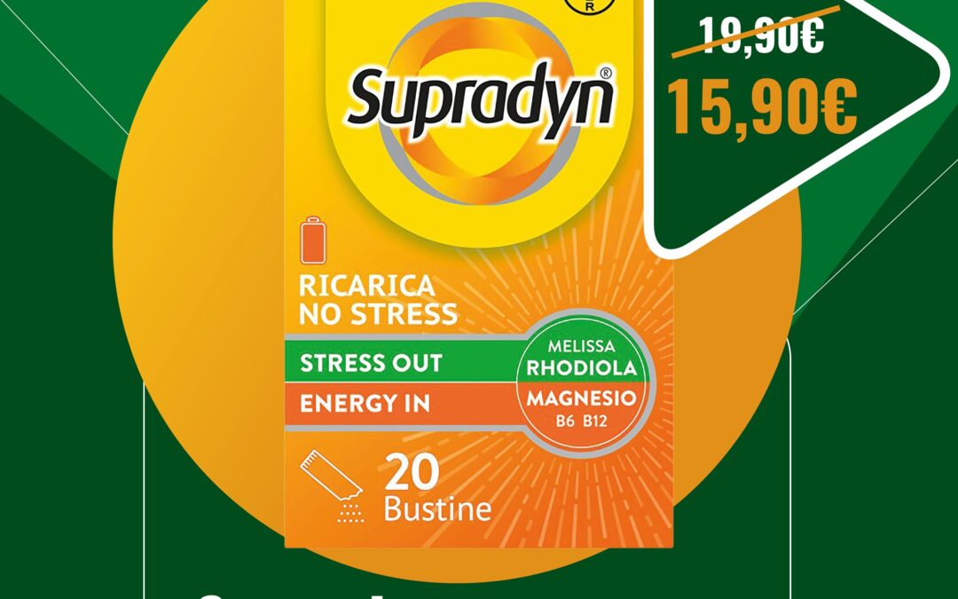 PROMO DEL MESE SUPRADYN RICARICA NO STRESS